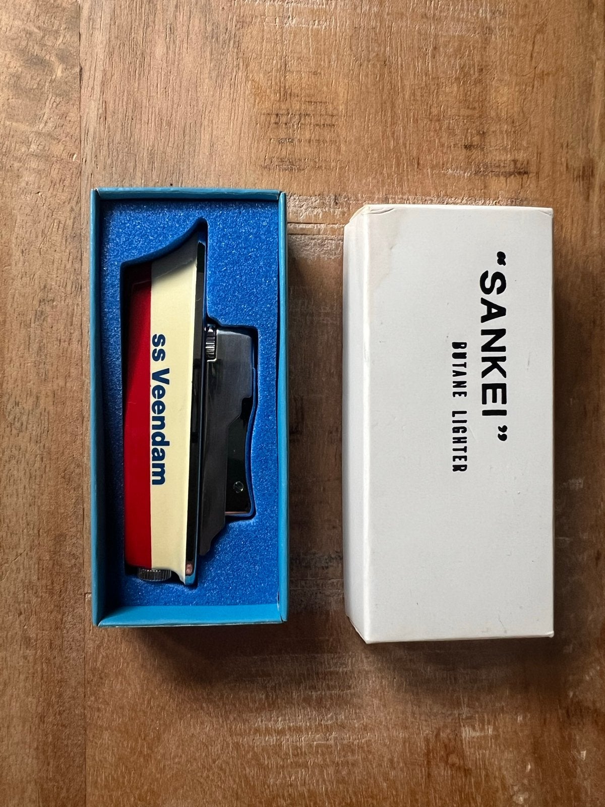 Vintage "Sankei" Aansteker - ss Veendam, Verzenden, Nieuw, Aansteker