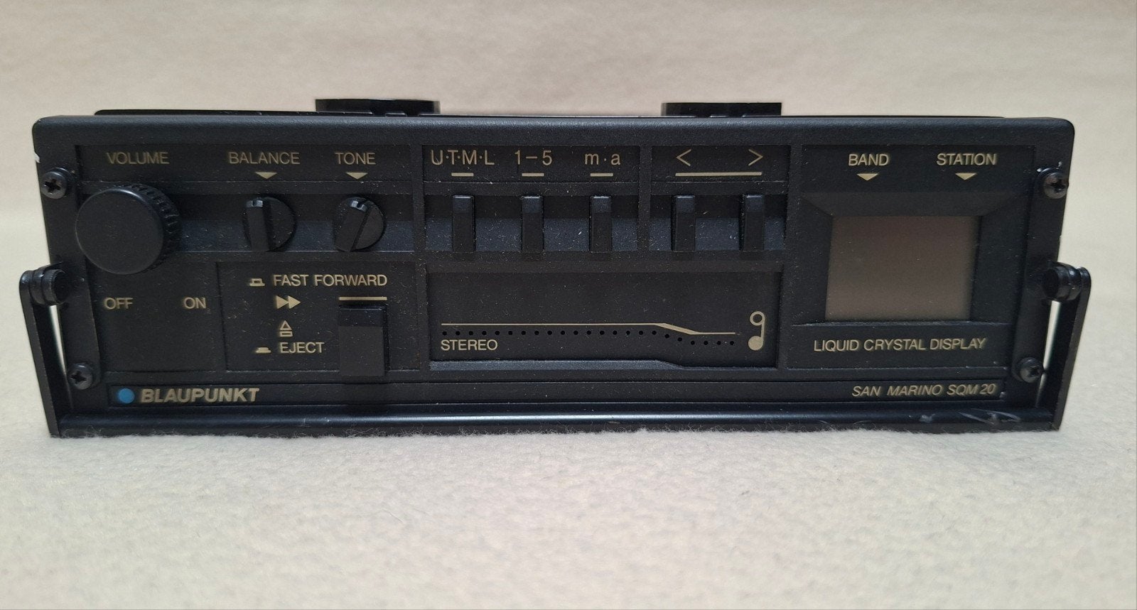 Blaupunkt autoradio San Marino SQM 20, Auto diversen, Ophalen of Verzenden, Gebruikt