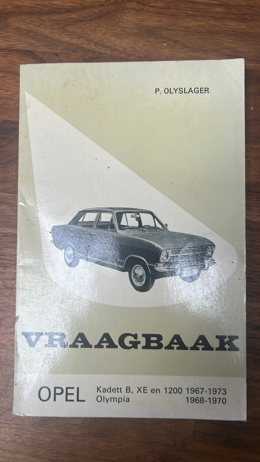 Vraagbaak Opel Kadett B, XE, 1200 en Olympia (1967-1973), Boeken, Auto's | Boeken, Ophalen of Verzenden, Gelezen, Opel