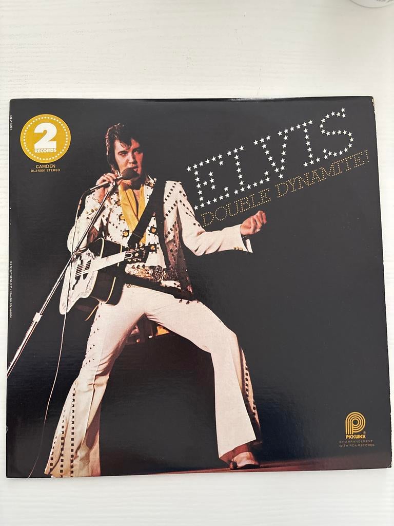 Elvis Presley - Double Dynamite! Dubbel LP USA, Ophalen of Verzenden, Zo goed als nieuw, Cd of Plaat