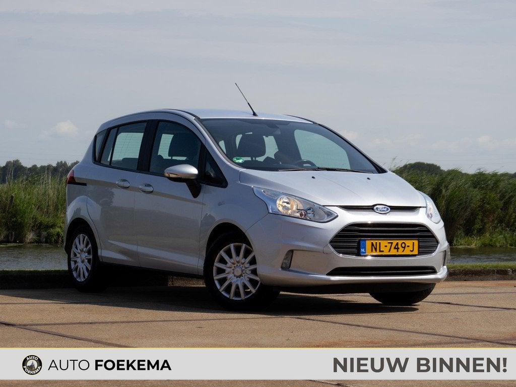 Ford B-Max 1.0 EcoBoost Style Airco Elektrische ramen Trekha, Auto's, Ford, Voorwielaandrijving, Euro 5, Gebruikt, 750 kg