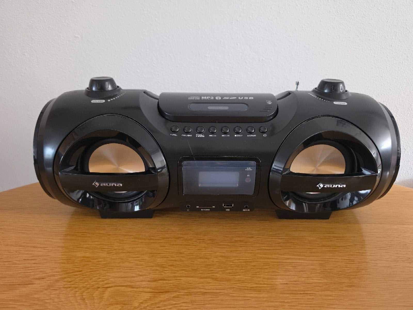 Auna soundblaster m, Audio, Tv en Foto, Radio's, Ophalen, Gebruikt, Radio, Met cd-speler