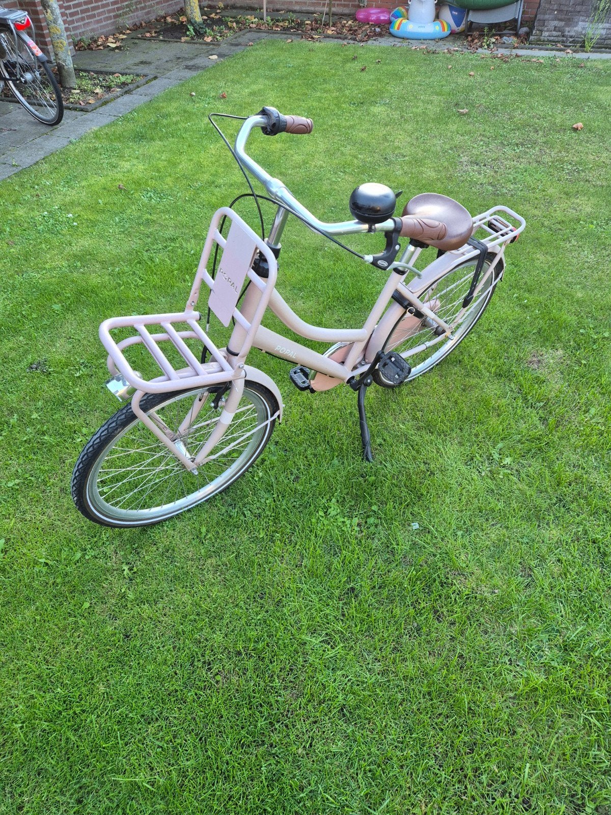 Popal meisjes fiets, 24 inch kleur zalm roze, Fietsen en Brommers, Ophalen, 24 inch, Versnellingen, Zo goed als nieuw