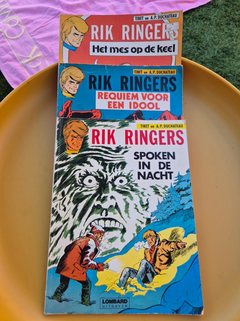Rik Ringers Stripboeken - 3-delige set, Boeken, Stripboeken, Meerdere stripboeken, Ophalen of Verzenden, Gelezen, Tibet en A.P. Duchateau