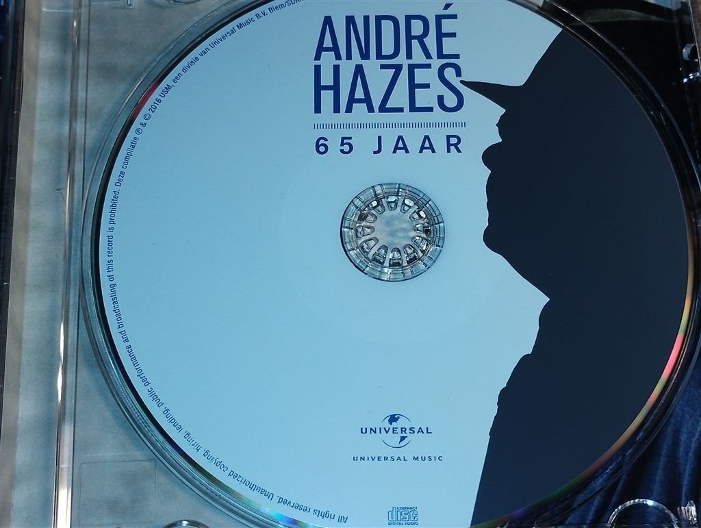 Andre Hazes - 65 Jaar, Ophalen of Verzenden, Zo goed als nieuw, Levenslied of Smartlap