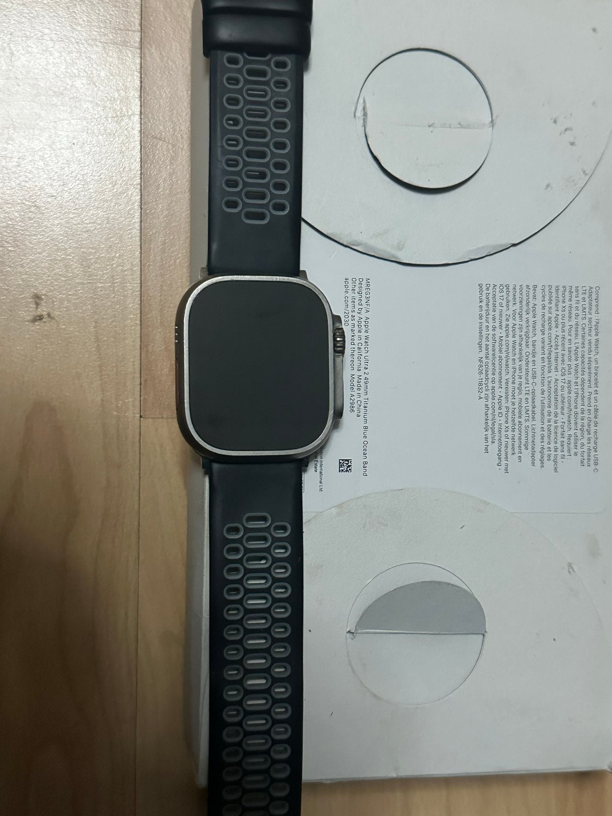 Apple Watch Ultra 2 - Zo goed als nieuw, Sieraden, Tassen en Uiterlijk, Ophalen, Zwart, IOS, Zo goed als nieuw