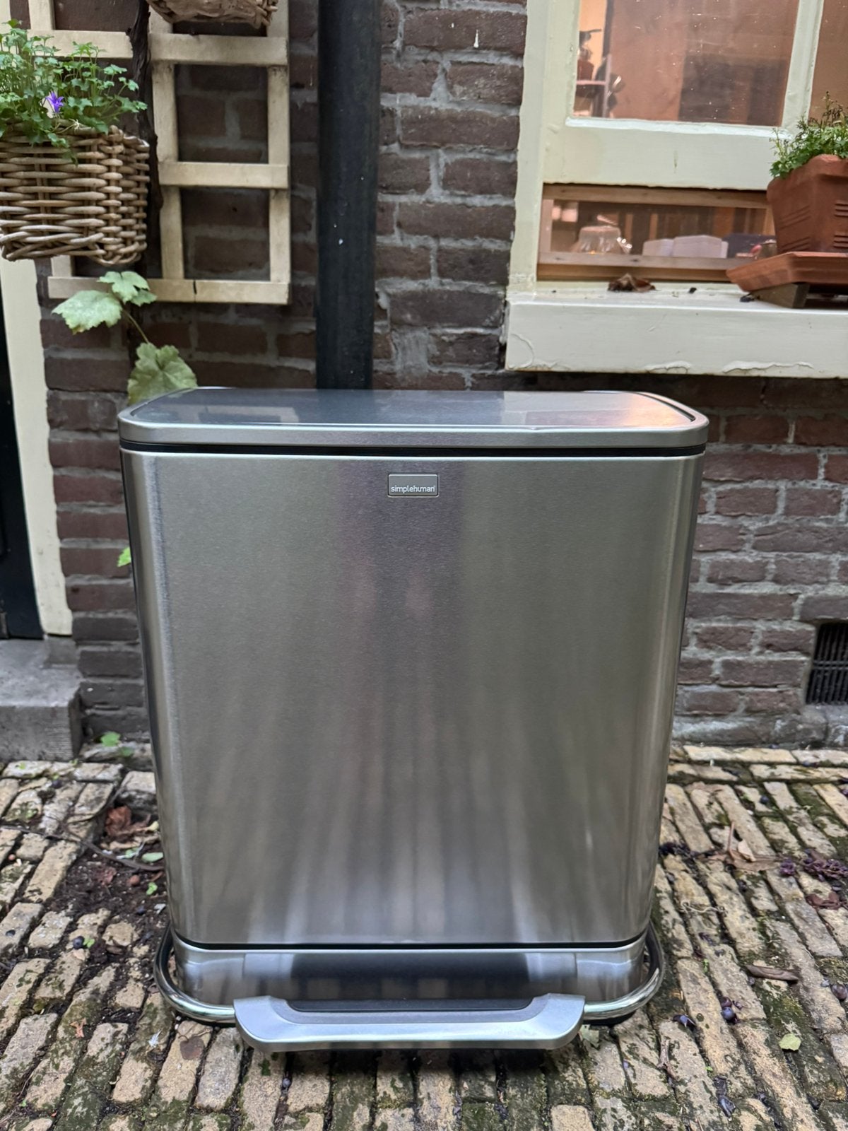 Simplehuman prullenbak, Huis en Inrichting, Ophalen, Zo goed als nieuw
