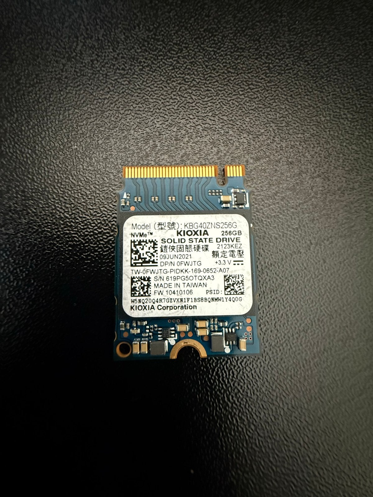 KIOXIA NVMe SSD 256GB - Snelle opslag voor uw PC, Computers en Software, Intern, Server, SSD, Ophalen of Verzenden