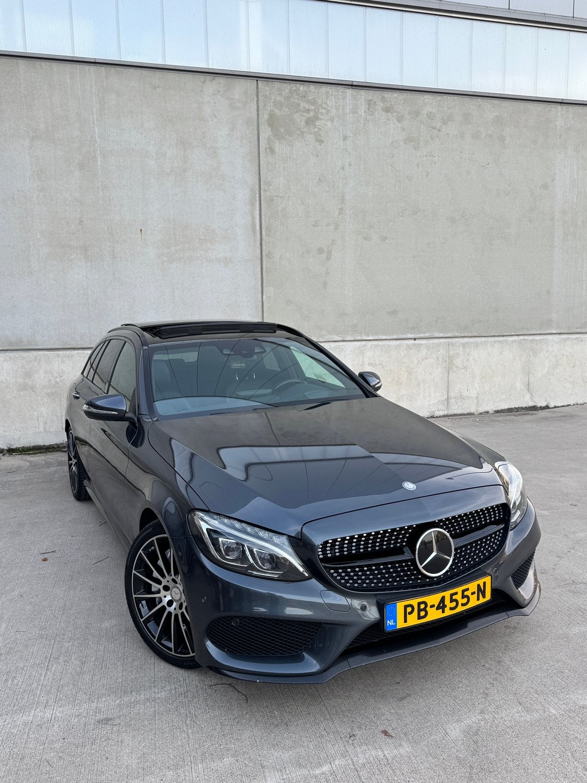 Mercedes-Benz C-Klasse C250 CDI AMG Line Estate 2014, Achterwielaandrijving, 1800 kg, Zwart, 4 cilinders