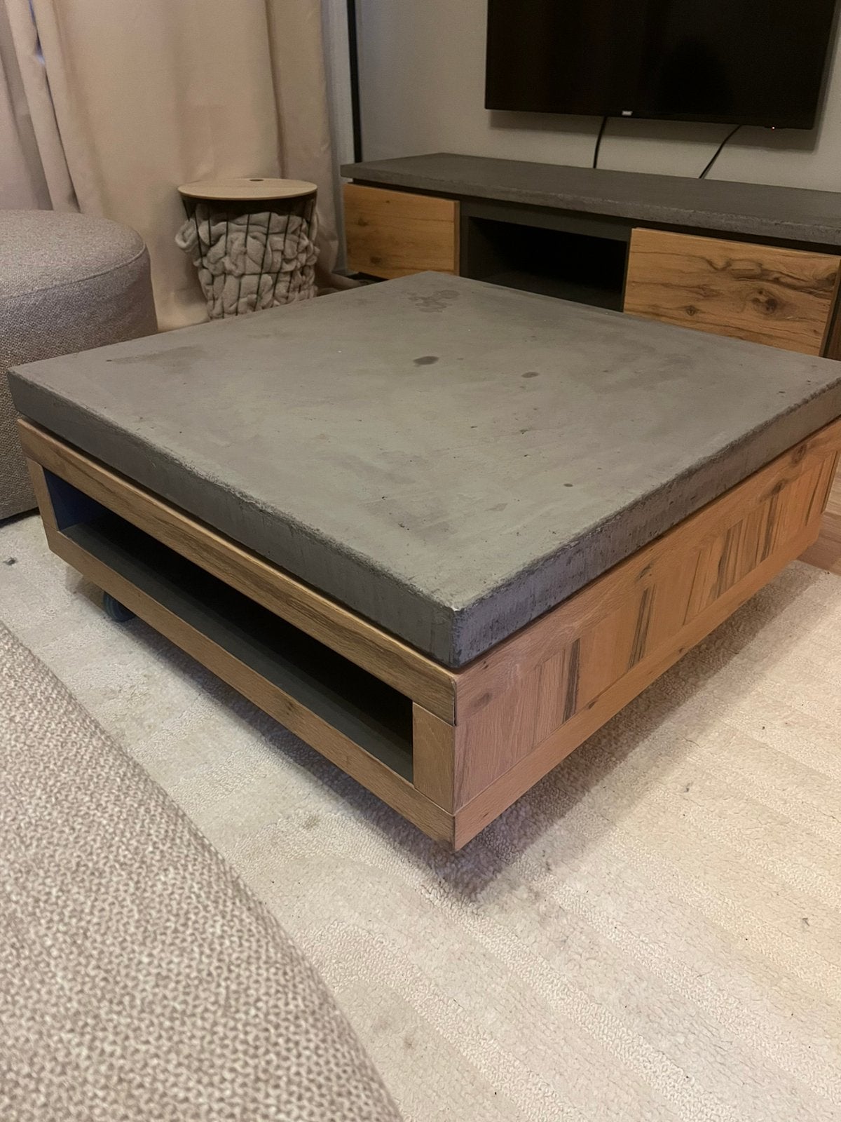 Salontafel Xooon Myland, Ophalen, Gebruikt, 50 tot 100 cm, Vierkant