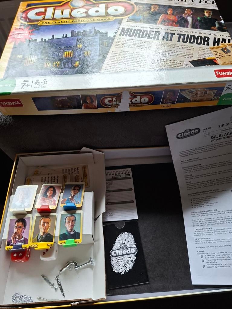Cluedo engels, Ophalen of Verzenden, Gebruikt