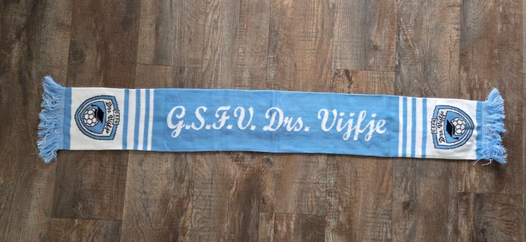 Sjaal GSFV Drs. Vijfje, Ophalen of Verzenden, Zo goed als nieuw, Buitenlandse clubs, Vaantje of Sjaal