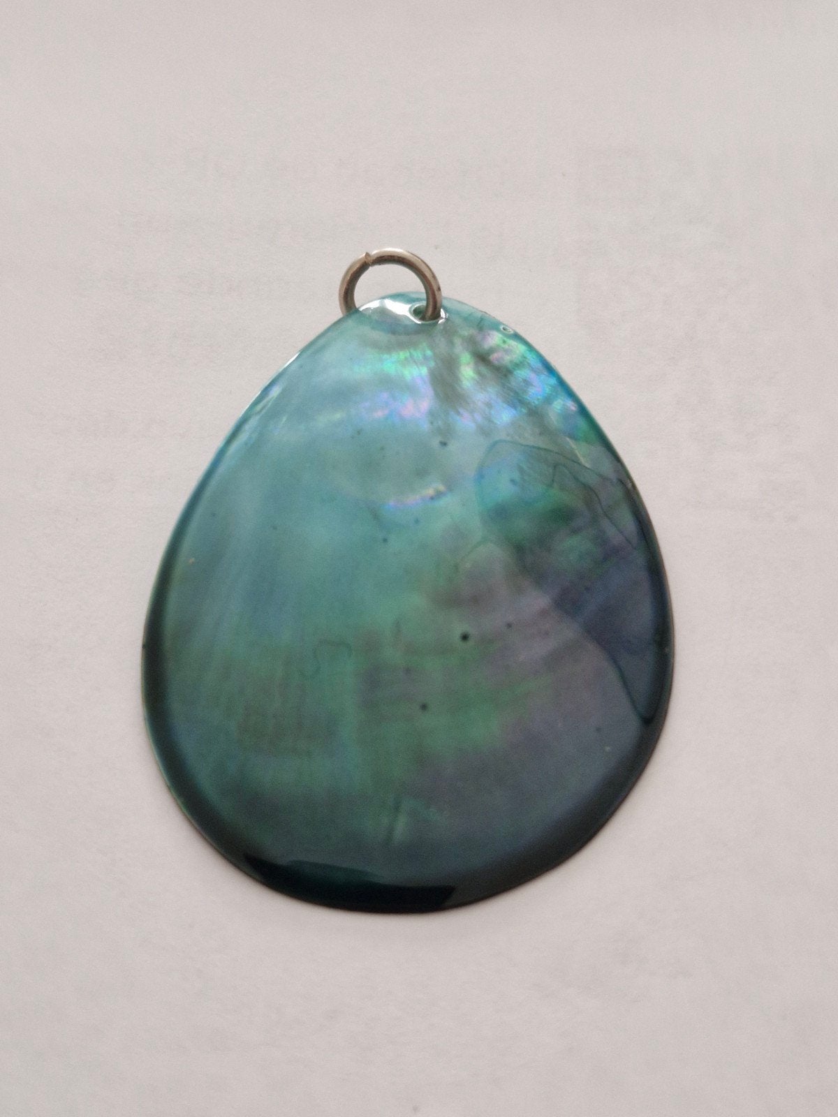 Black Mother of Pearl druppel hanger, Ophalen of Verzenden, Nieuw, Zwart, Overige materialen