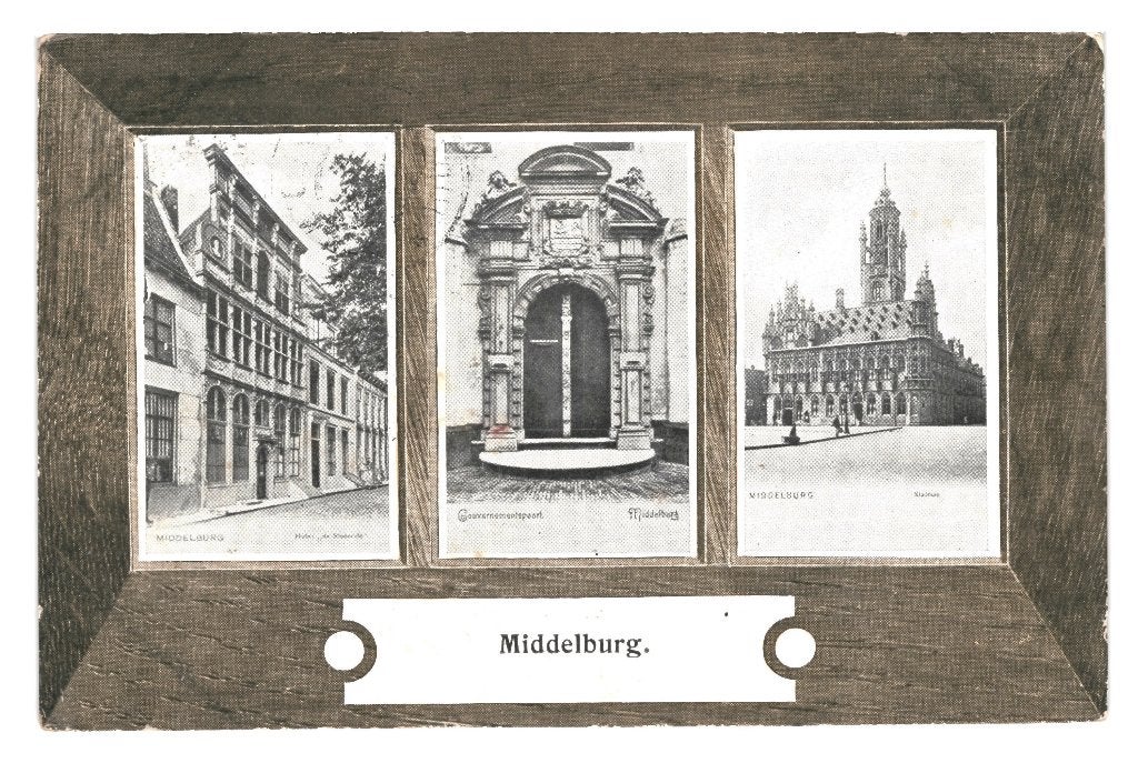 984217 Middelburg Zeeland 1905 Gelopen met Postzegel, Ophalen of Verzenden, Voor 1920, Gelopen, Zeeland