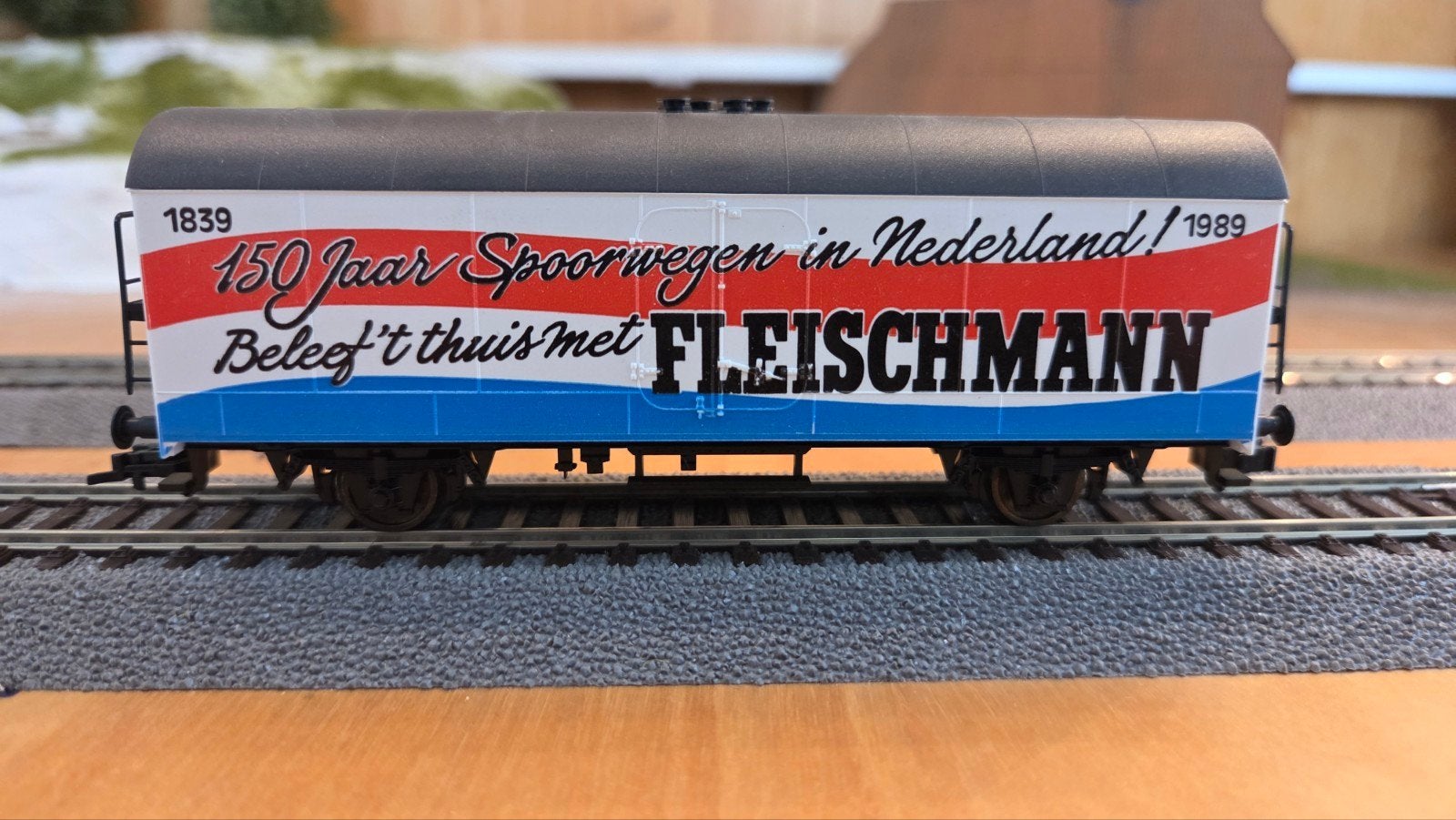 Fleischmann Wagon 150 Jaar Spoorwegen in Nederland, Hobby en Vrije tijd, Gelijkstroom, Fleischmann, Ophalen of Verzenden, Nieuw