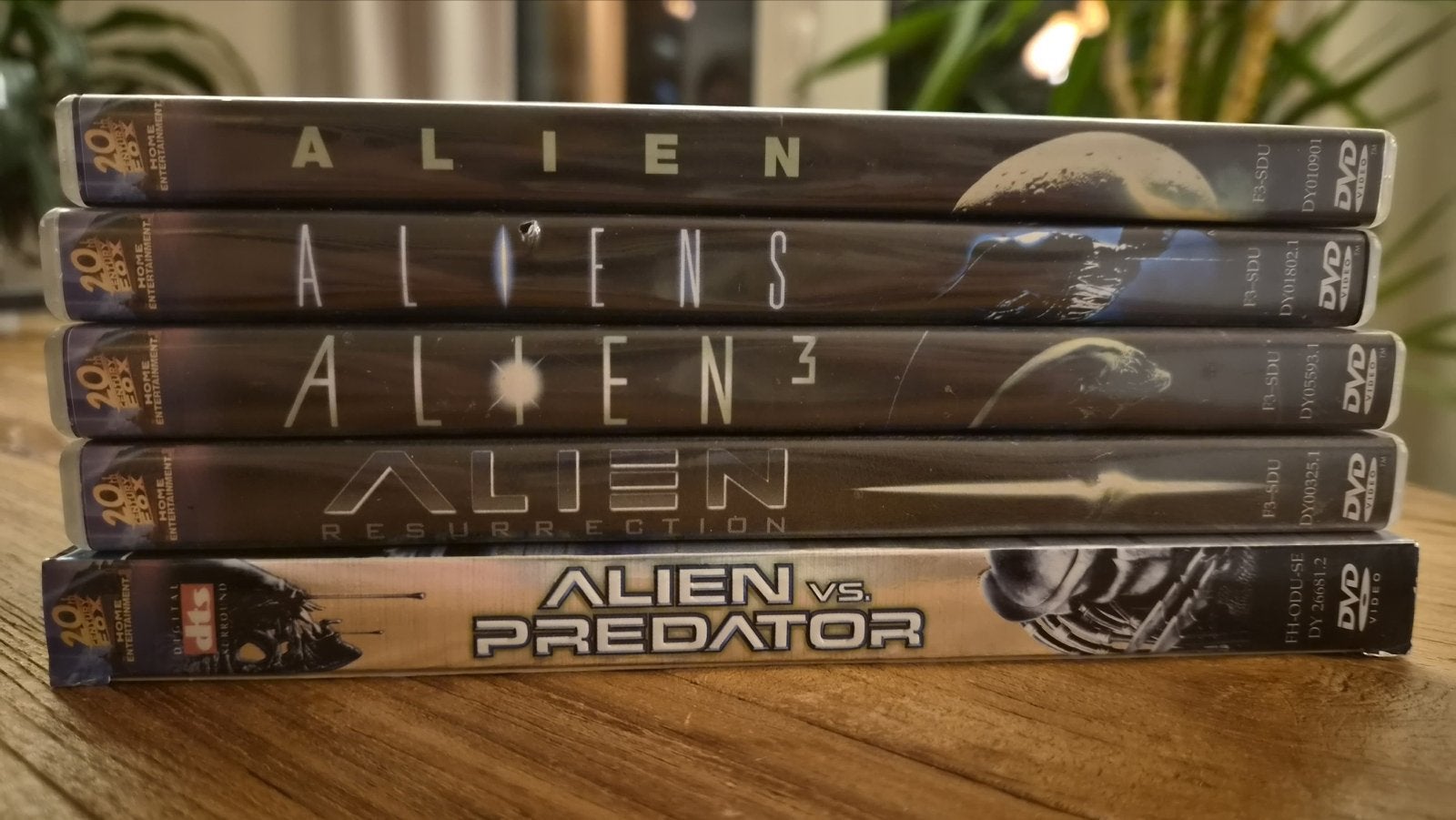 Alien DVD Collectie - 5 stuks, Cd's en Dvd's, Horror, Vanaf 16 jaar, Nederlands, Ophalen of Verzenden