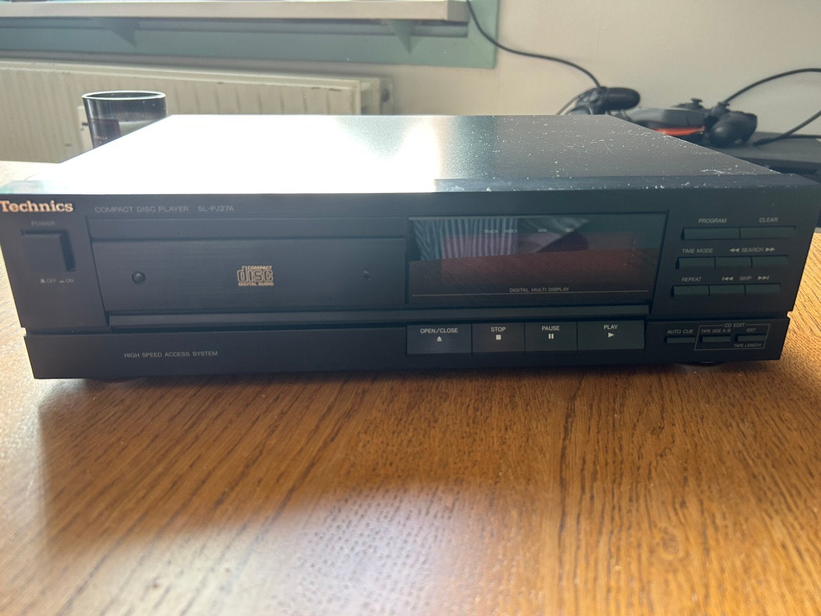 Technics SL-PJ27A CD Speler - Compact Disc Player, Ophalen, Zo goed als nieuw, Technics