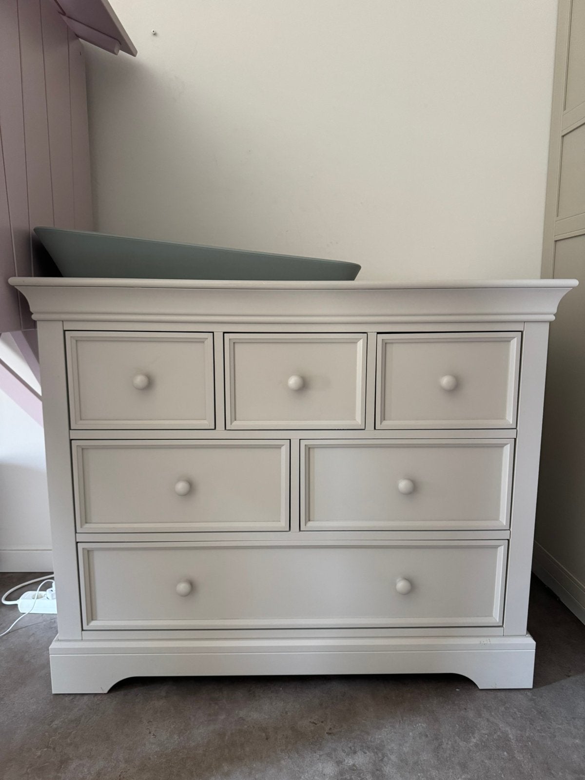 Kidsmill Chateau Commode Oatmeal, Kinderen en Baby's, Ophalen, 50 tot 70 cm, Voetruimte, 100 cm of meer