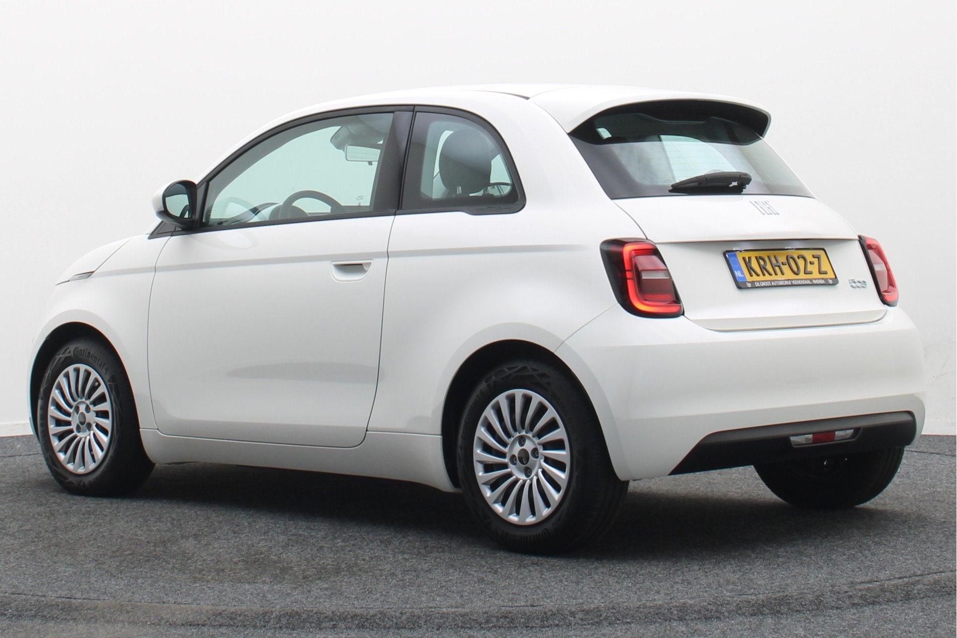 Fiat 500E Icon 42 kWh Virtual Cockpit, Cruise, Apple Carplay, Auto's, Fiat, Stof, Gebruikt, Zwart, 4 stoelen