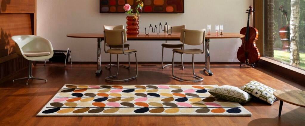 Brink en Campman Orla Kiely tapijt Autumn, Huis en Inrichting, Stoffering | Tapijten en Kleden, Ophalen, Nieuw, Rechthoekig, 200 cm of meer