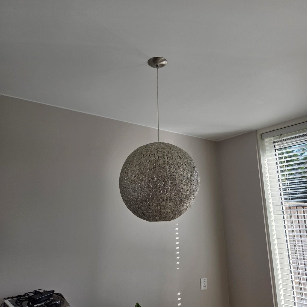 Hanglamp Aisha, Ophalen, Zo goed als nieuw, Metaal, E27 (groot)