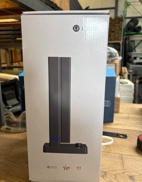 Staande LED-sfeerlamp / hoeklamp – zwart – bieden, Ophalen, Overige merken, Kunststof, Zwart