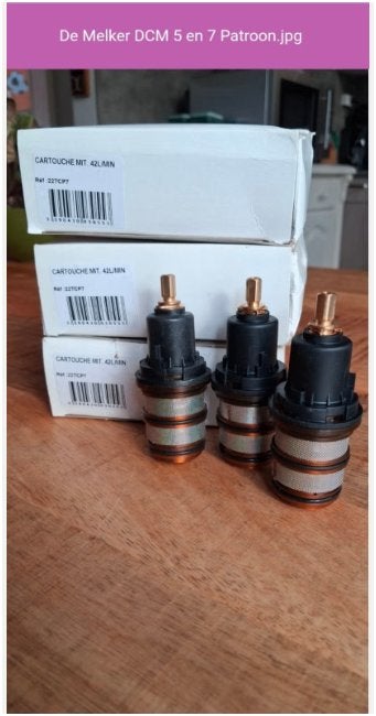 De Melker DCM 5 en 7 Patroon, Ophalen of Verzenden, Nieuw, Kraan