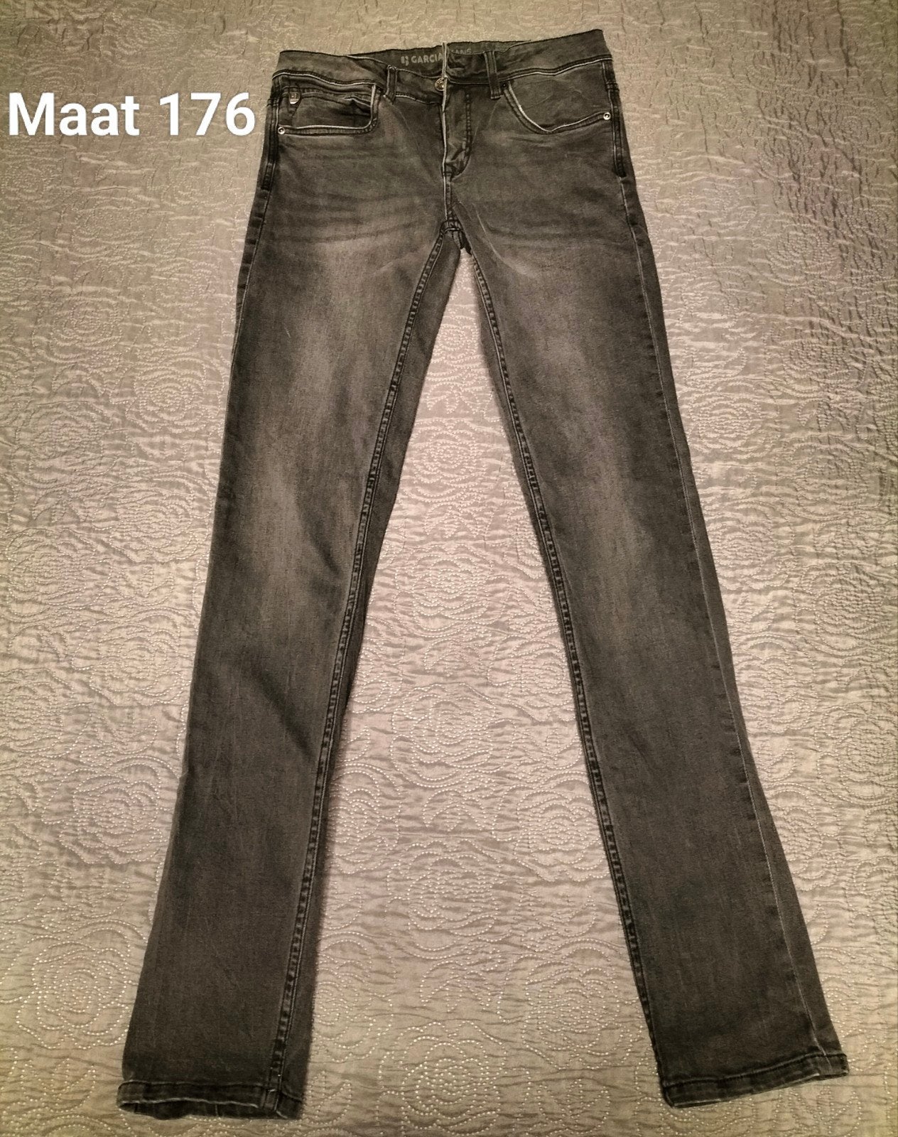 Zgan spijkerbroek maat 176, Ophalen of Verzenden, Zo goed als nieuw, Jongen, Broek