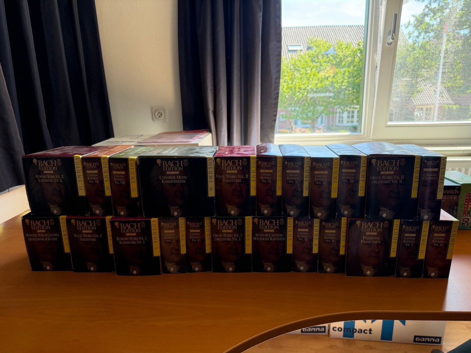 Bach- hele seie CD’s-23 doosjes > 100 delig, Ophalen, Barok, Gebruikt, Overige typen