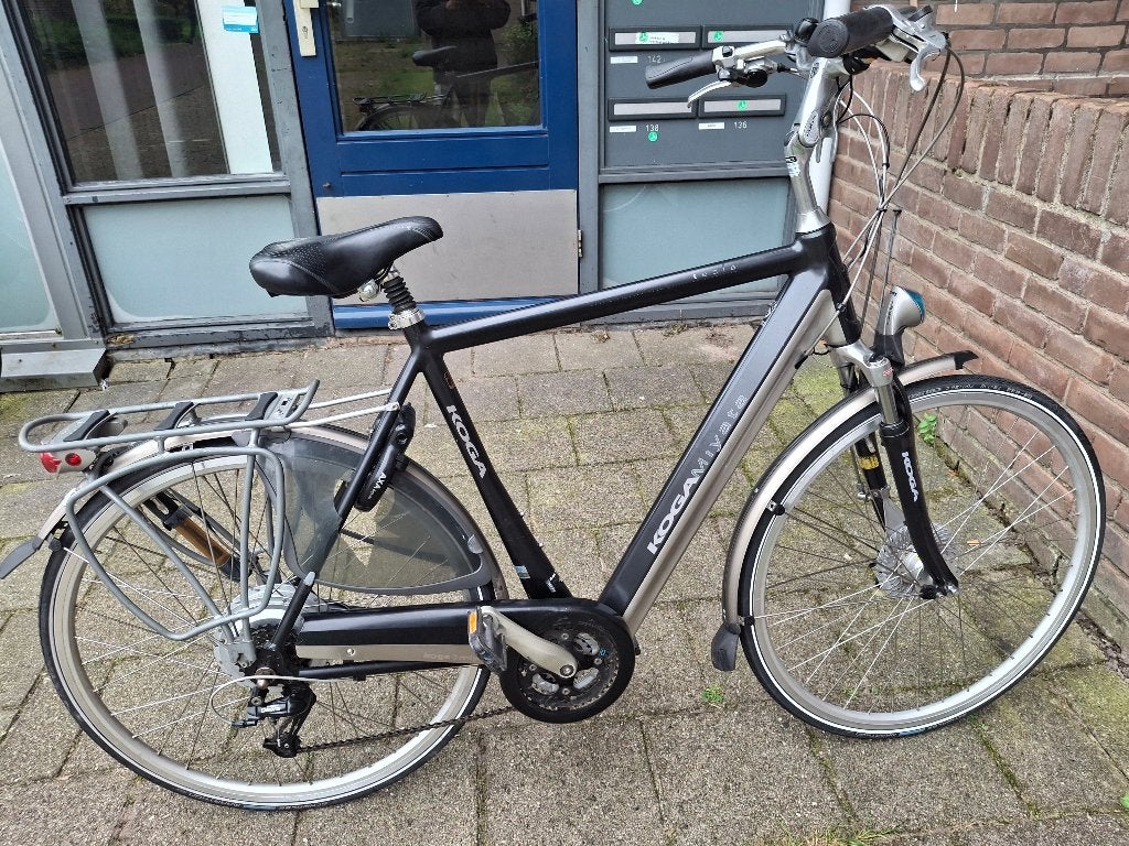 Electrishe Herenfiets Koga Miyata Custom-Tesla met 21 speed, Gebruikt, Versnellingen, Ophalen, Overige merken