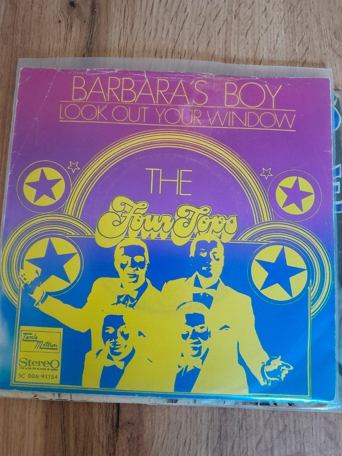The four tops 7 inch barnara,s boy, Cd's en Dvd's, Vinyl Singles, Ophalen of Verzenden, Zo goed als nieuw, Pop