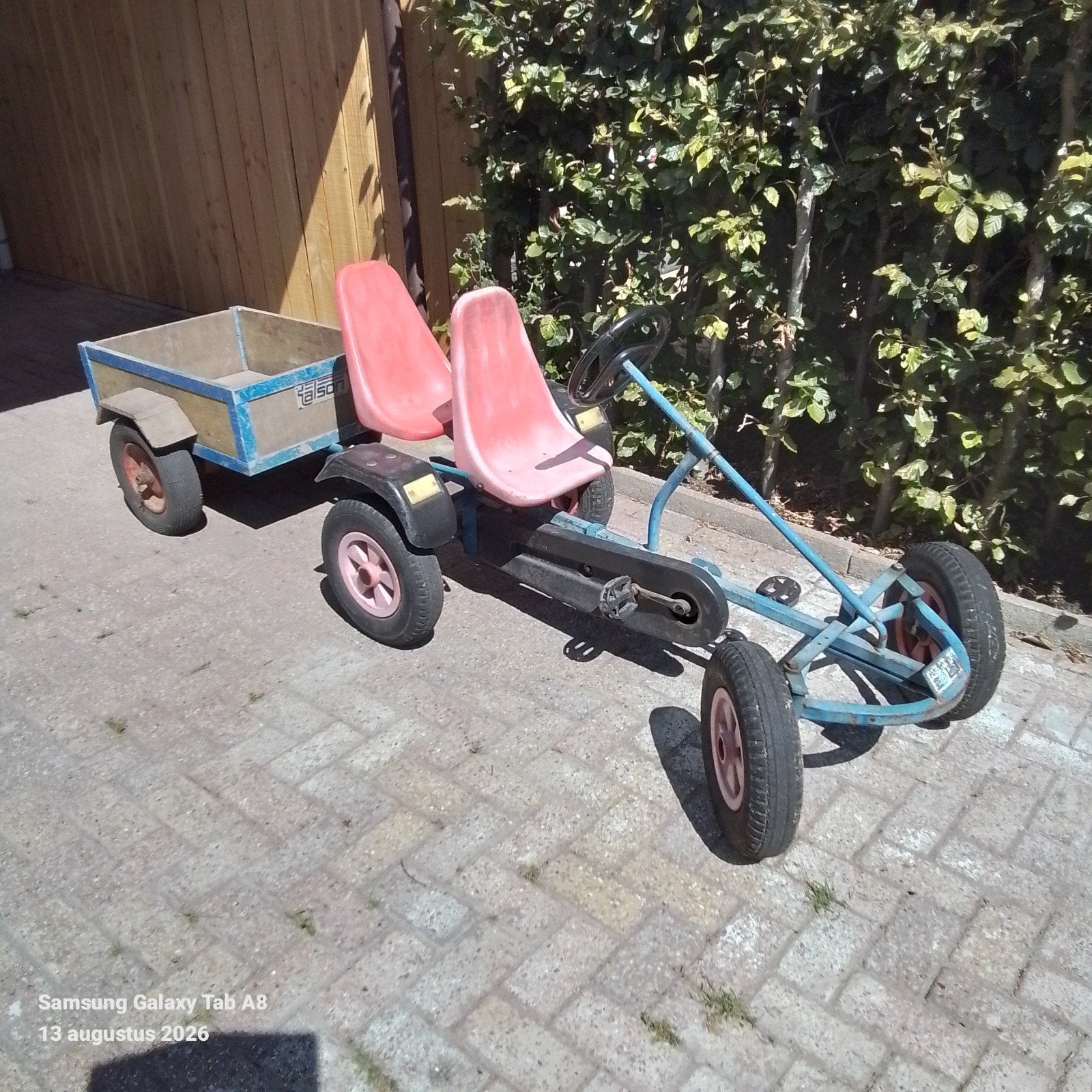 Berg Skelter met kar, Ophalen, Gebruikt, Berg