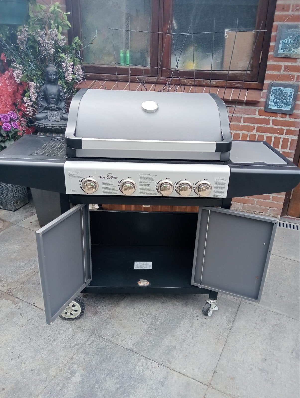 Nice cooker bbq, Ophalen of Verzenden, Zo goed als nieuw
