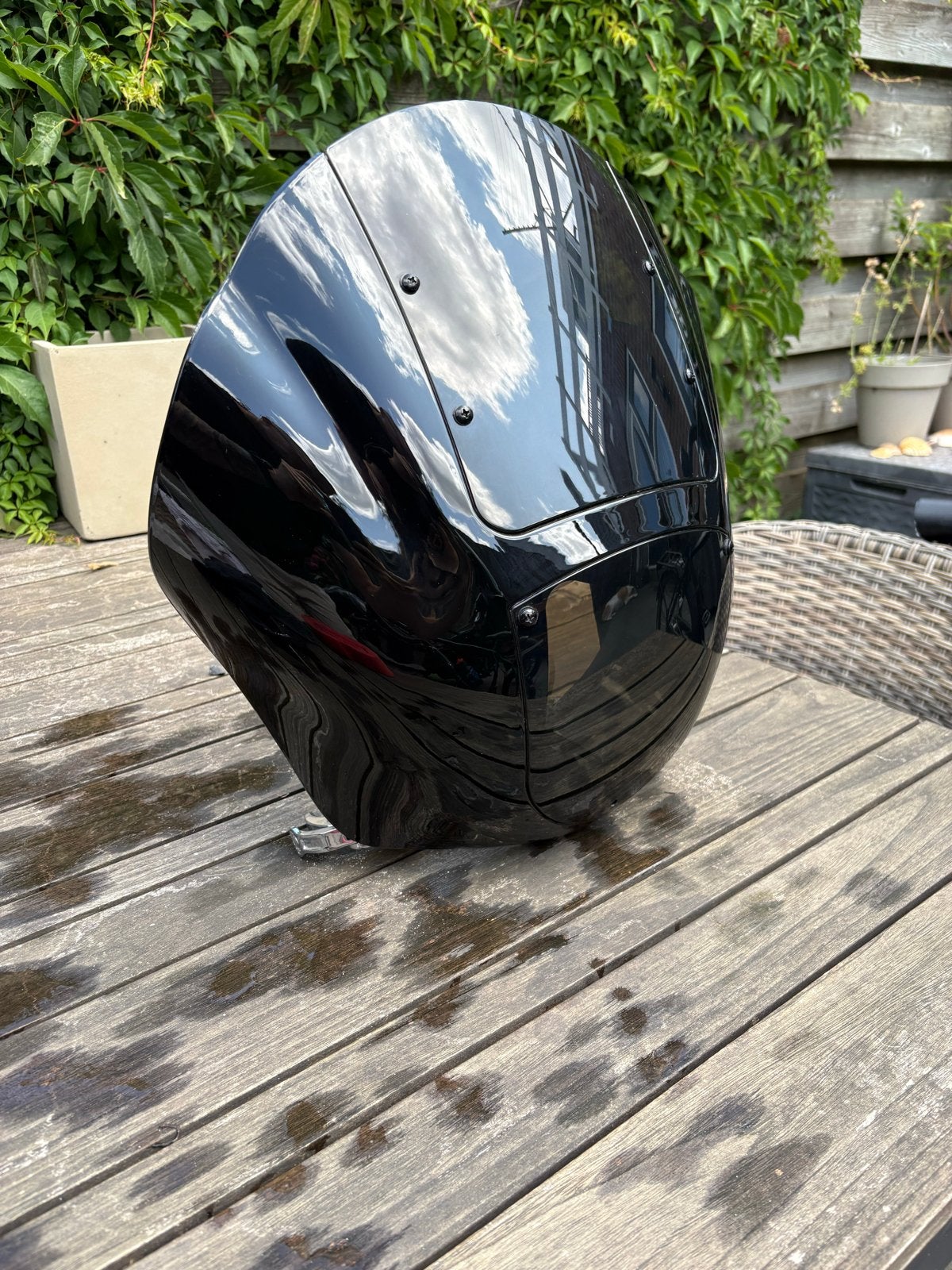 Harley-Davidson Dyna Streetbob Quarter Fairing, Ophalen, Gebruikt