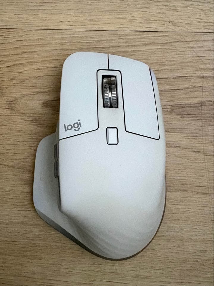 Logitech MX Master 3S for Mac Mouse, Silver, Computers en Software, Muizen, Ophalen, Rechtshandig, Muis, Gebruikt