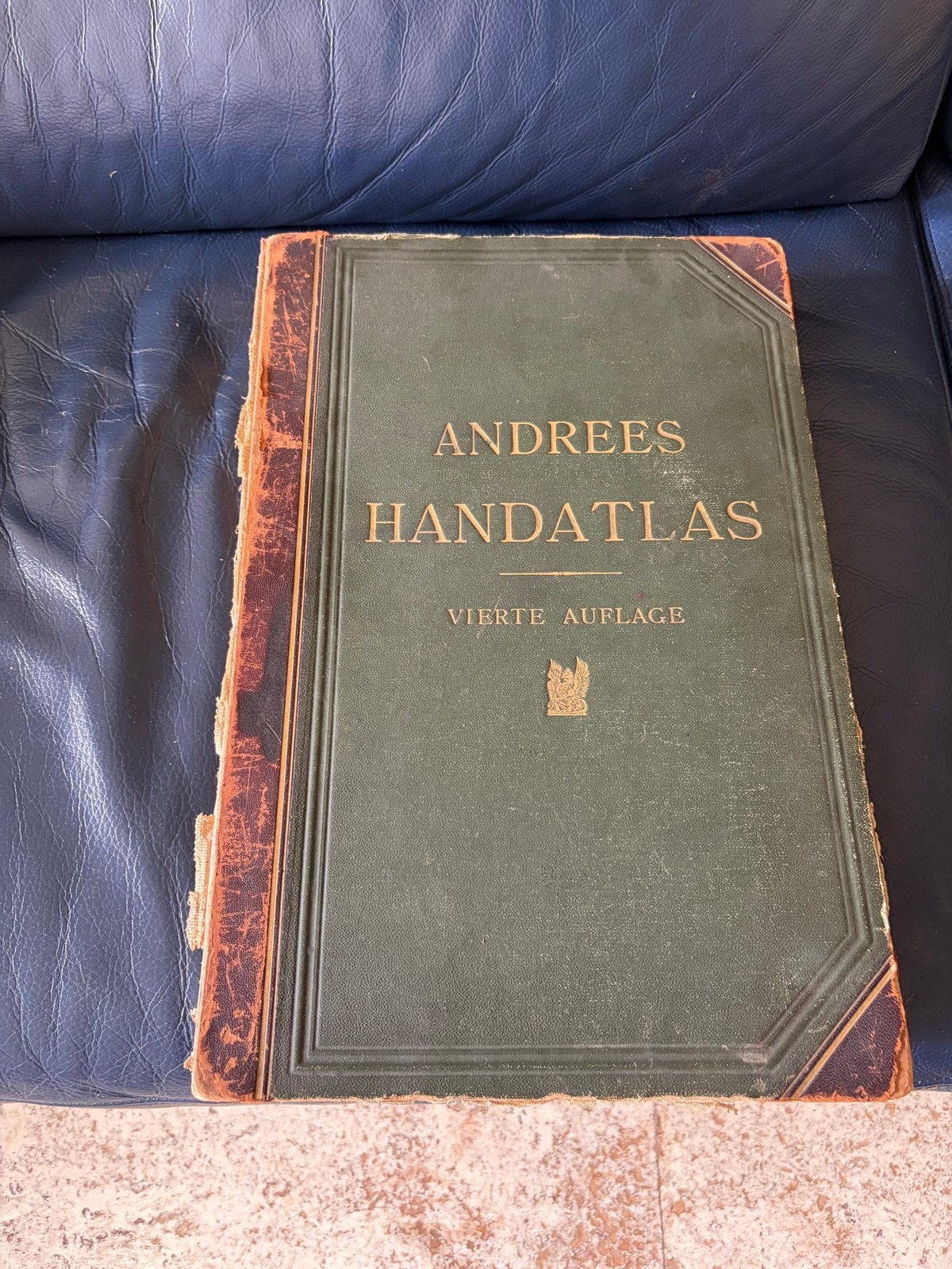 Andrees Handatlas - Vierde Auflage (1922), Gelezen, Overige atlassen, Ophalen of Verzenden, 1800 tot 2000