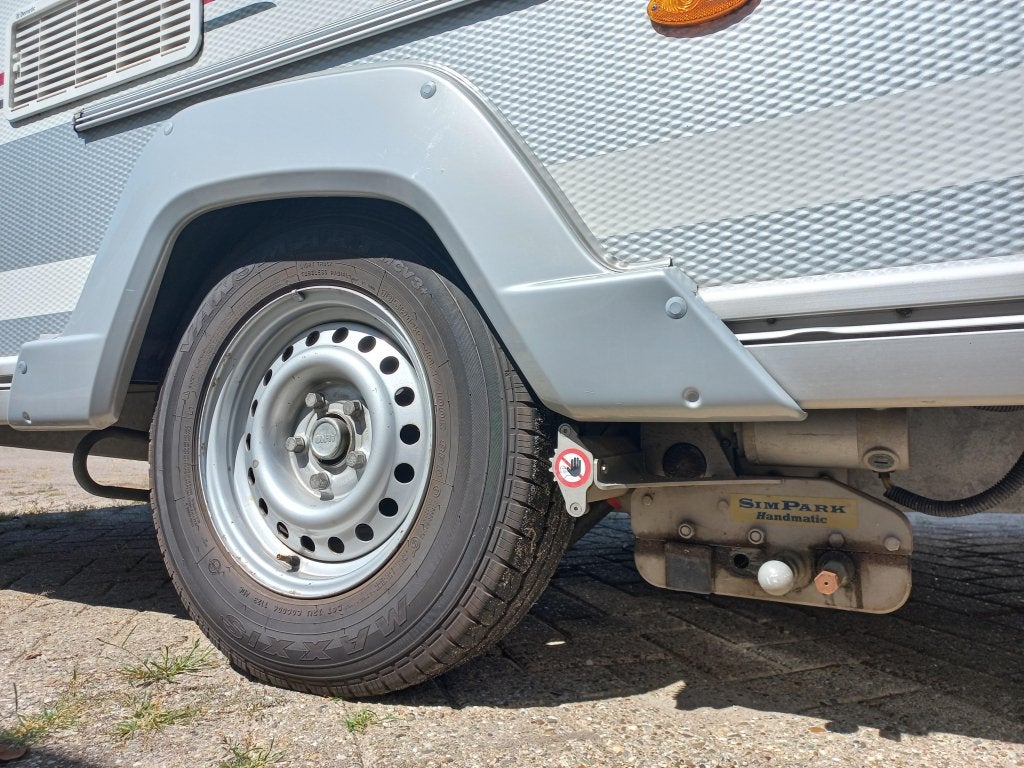 LMC Musica 470 E Unico-mover-fietsdrag-etc, Caravans en Kamperen, Caravans, Overige typen, Bedrijf, Treinzit, Schokbreker