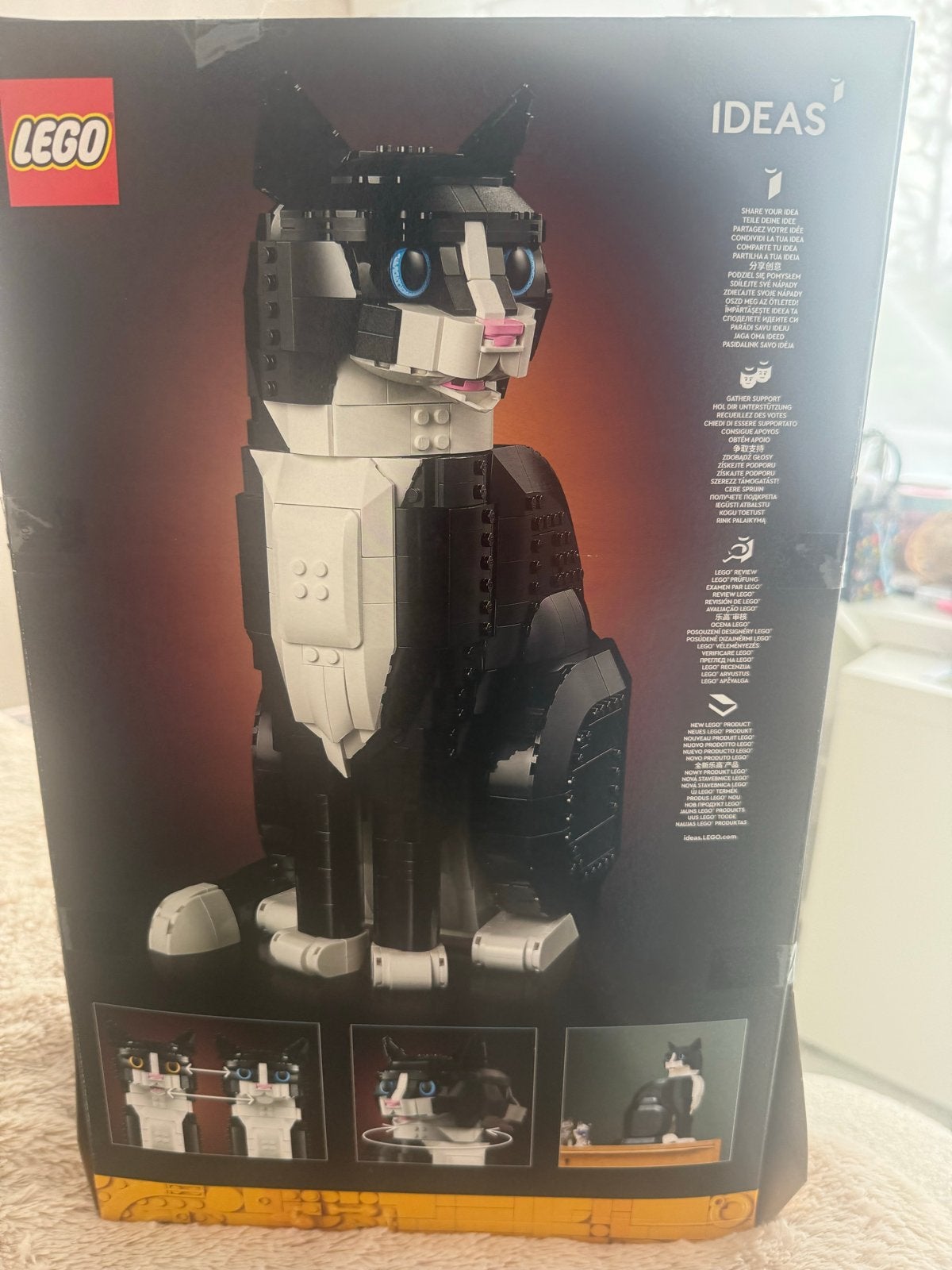 LEGO Ideas 21349 Smoking Kat - Nieuw in doos, Ophalen of Verzenden, Nieuw, Overige merken