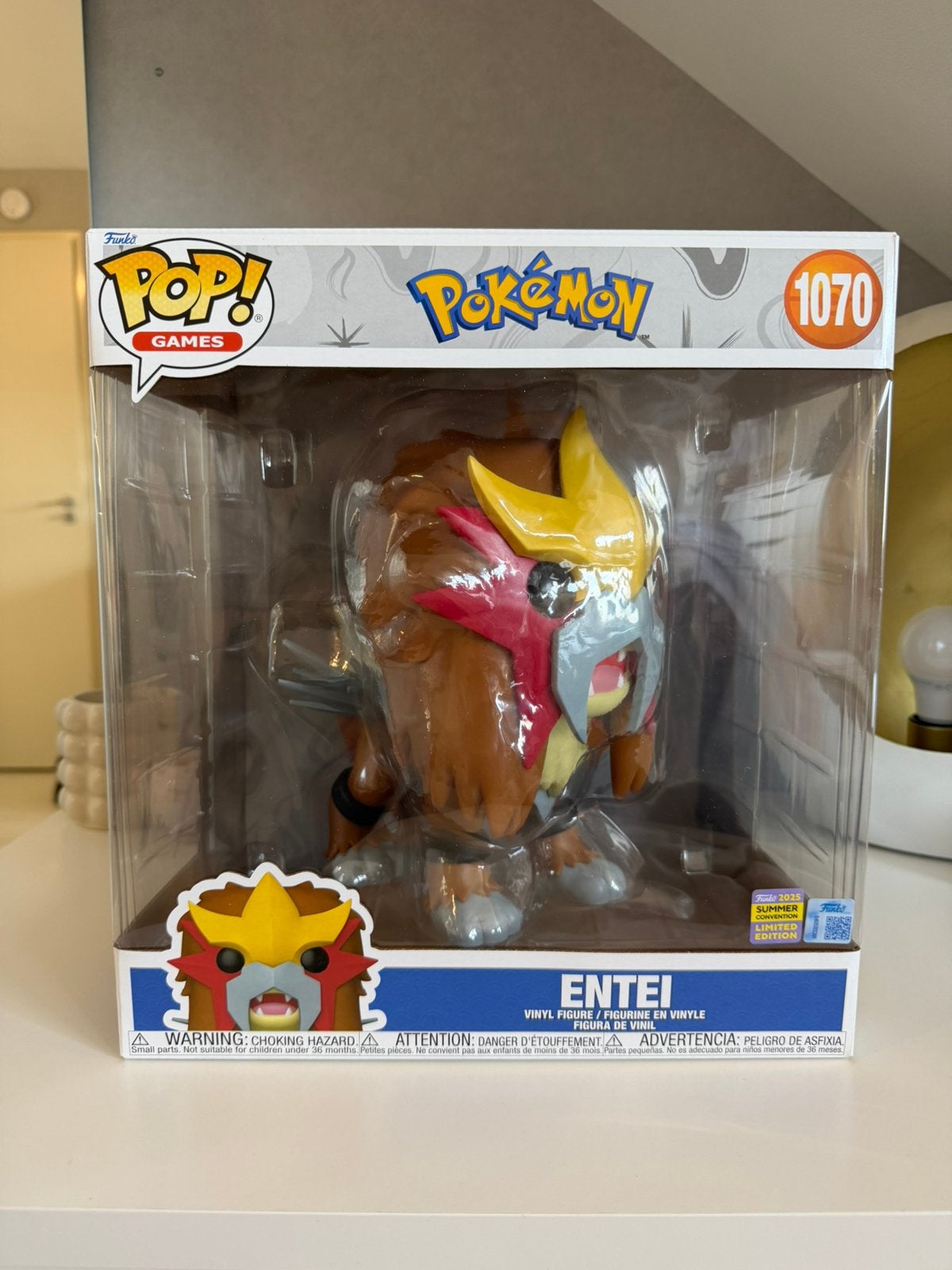 Funko Pop Pokémon Entei 1070, Ophalen, Nieuw