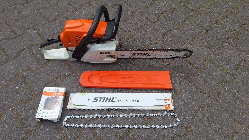 Stihl MS231 Motorzaag kettingzaag. Met extra Ketting en blad, ,, Ophalen of Verzenden, Zo goed als nieuw, ,