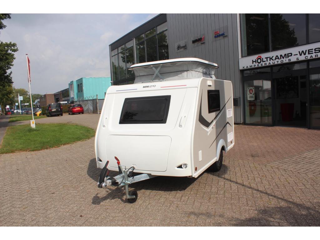 Trigano Mini Freestyle 270 MODEL 2025 AANBIEDING, Caravans en Kamperen, Standaardzit, Koelkast, Trigano, Tot en met 2