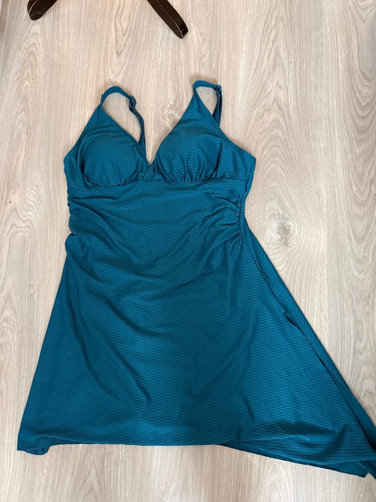 Donkergroene badpakjurk Osaga maat XL, Kleding | Dames, Badmode en Zwemkleding, Ophalen of Verzenden, Gedragen, Groen, Badpak