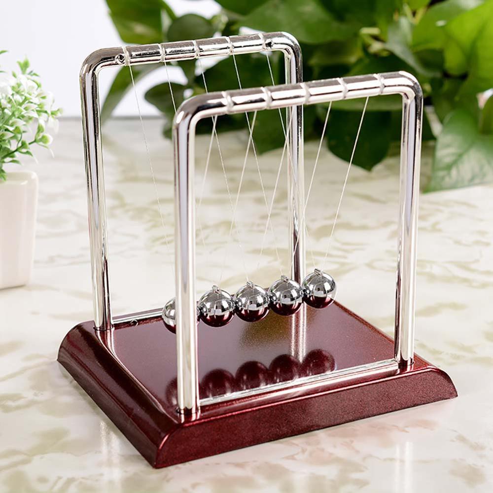 Newton's Cradle: Ontspanning en Decoratie, Nieuw, Ophalen of Verzenden, Zilver, Metaal