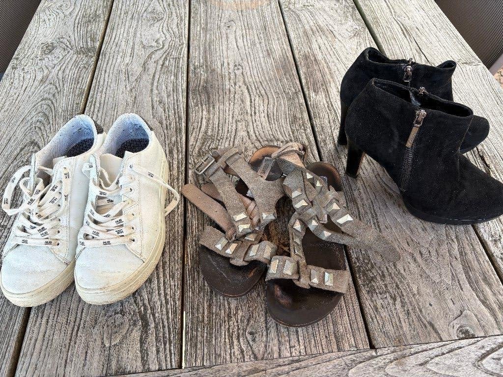 Damesschoenen, Ophalen, Wit, Hub, Sneakers of Gympen