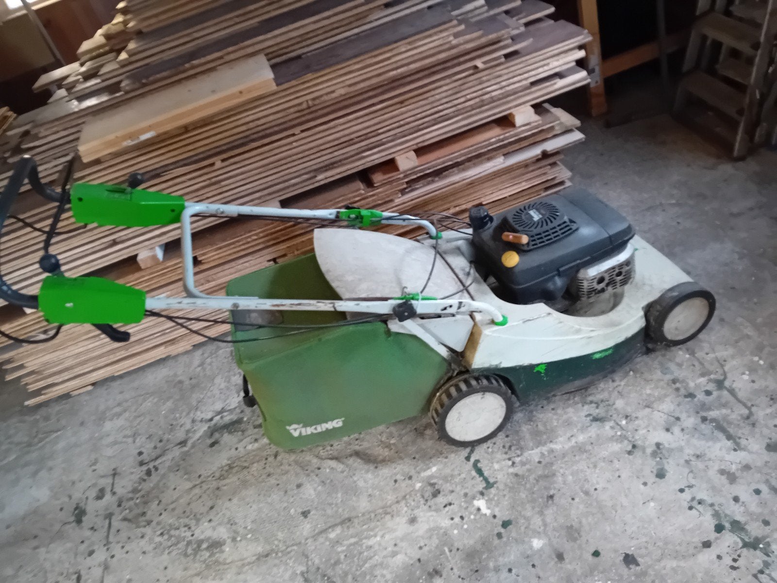 viking grasmaaier, Ophalen, Gebruikt, 50 cm of meer, Viking