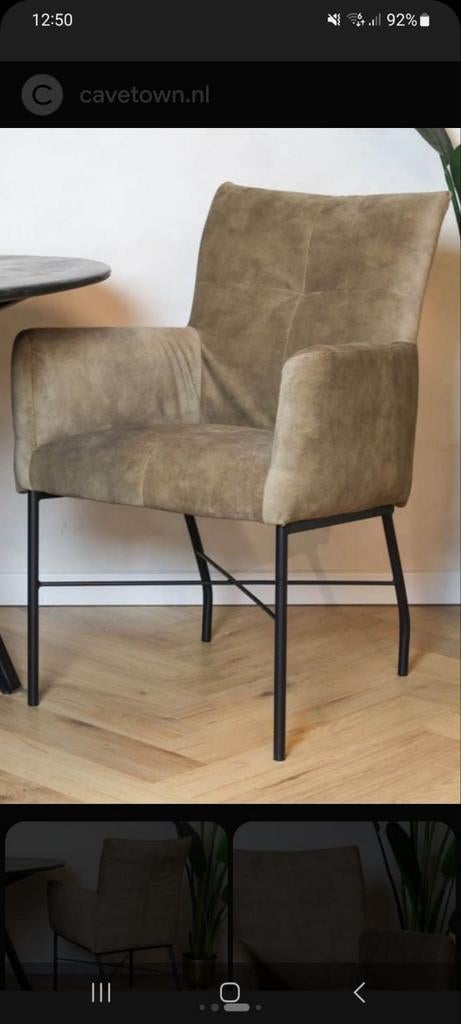 Zgan eetkamerstoelen 4x., Huis en Inrichting, Stoelen, Ophalen, Zo goed als nieuw, Overige kleuren, Vier