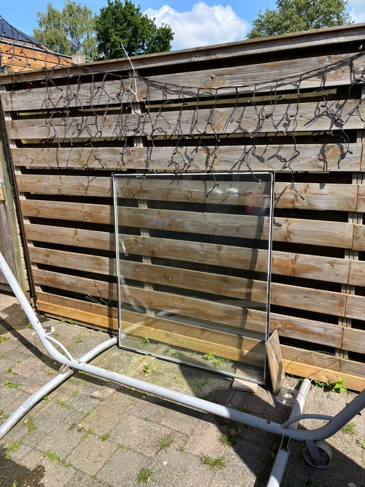 Glas, Doe-het-zelf en Verbouw, Glas en Ramen, Ophalen, Gevelraam of Ruit, Gebruikt, 80 tot 120 cm