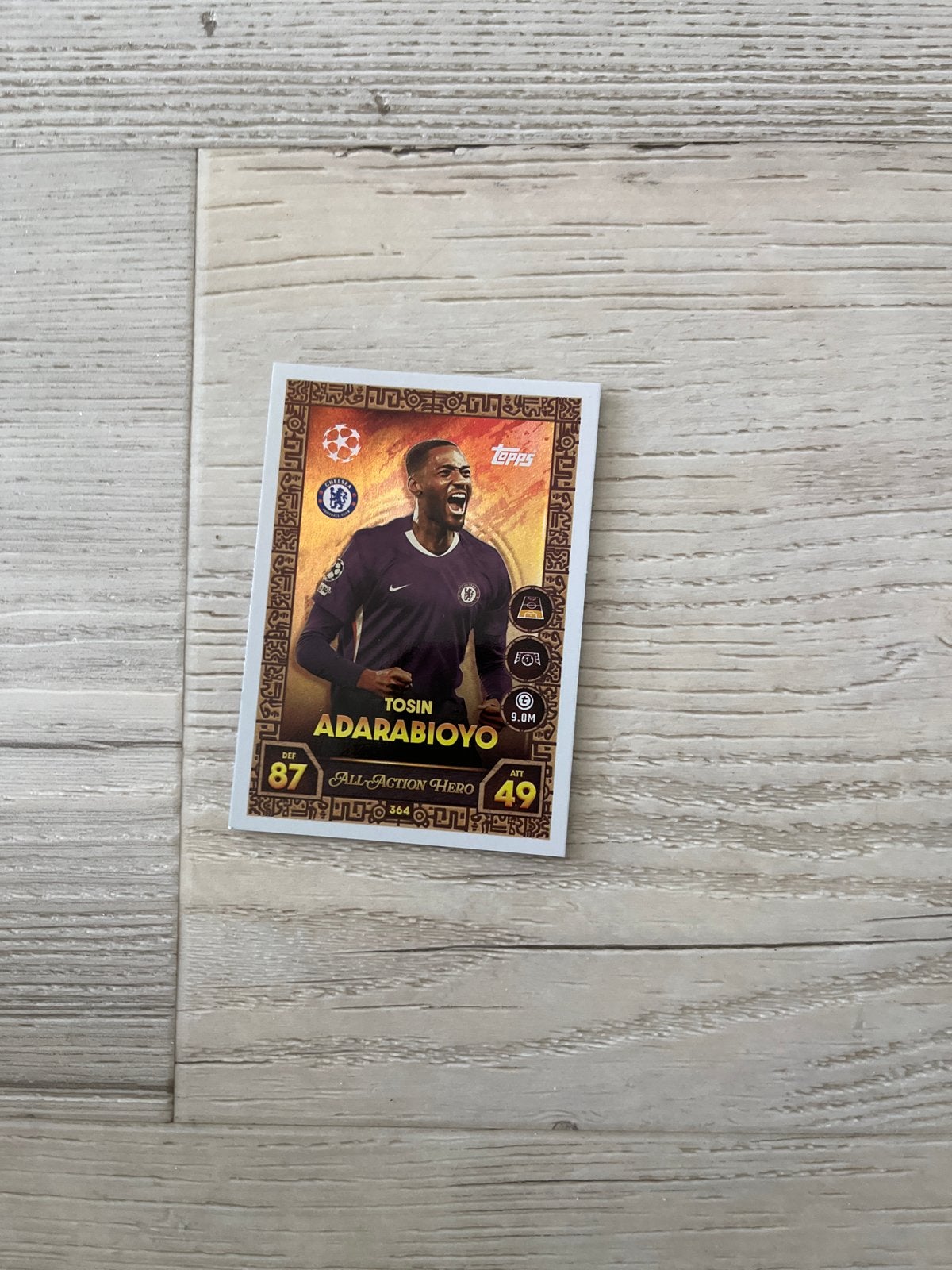 Topps Match Attax Tosin Adarabioyo Chelsea Spelerskaart, Ophalen of Verzenden, Zo goed als nieuw, Buitenlandse clubs, Spelerskaart