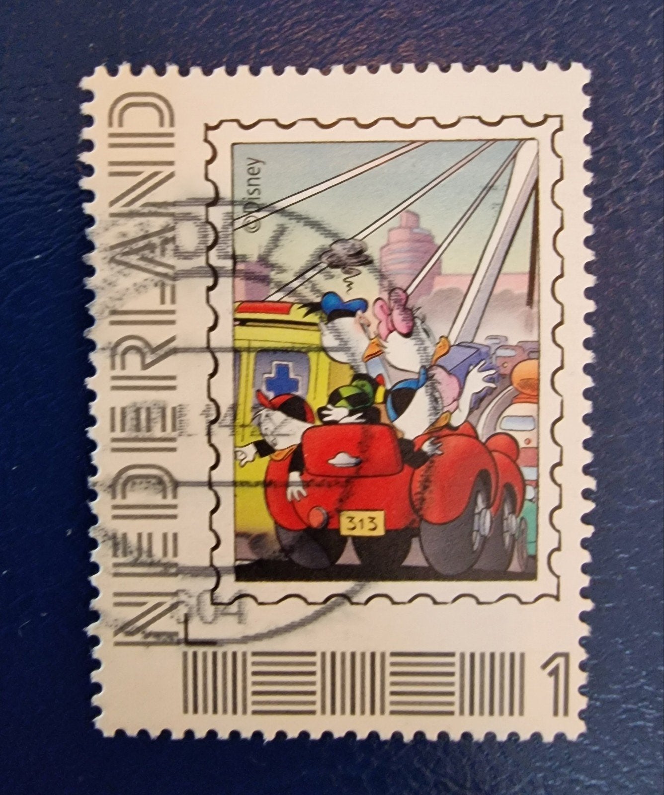 kv1209 persoonlijke postzegel Donald Duck en familie, Postzegels en Munten, Postzegels | Nederland, Ophalen of Verzenden, Na 1940