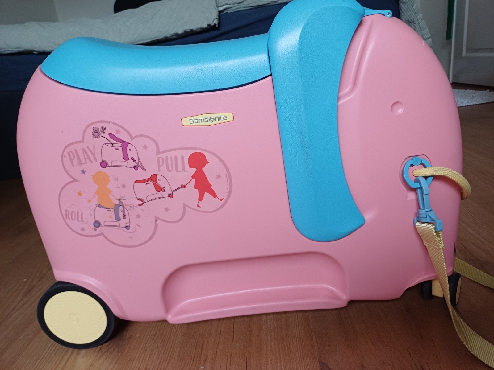 Suitcase Dream Rider Deluxe Elephant – Samsonite, Hard kunststof, 45 tot 55 cm, Minder dan 50 cm, Zo goed als nieuw